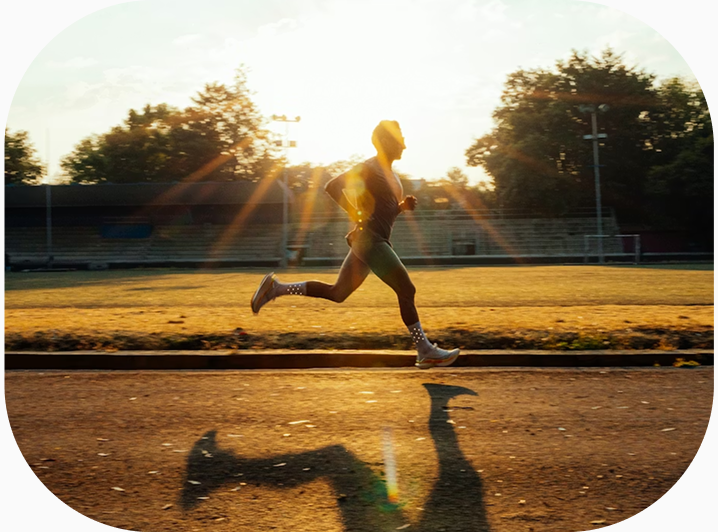 Running outside